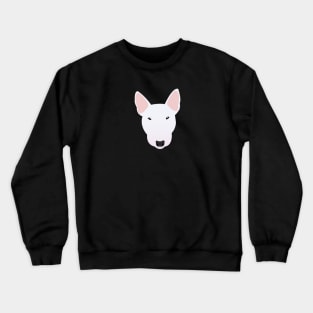 White Bull Terrier Crewneck Sweatshirt